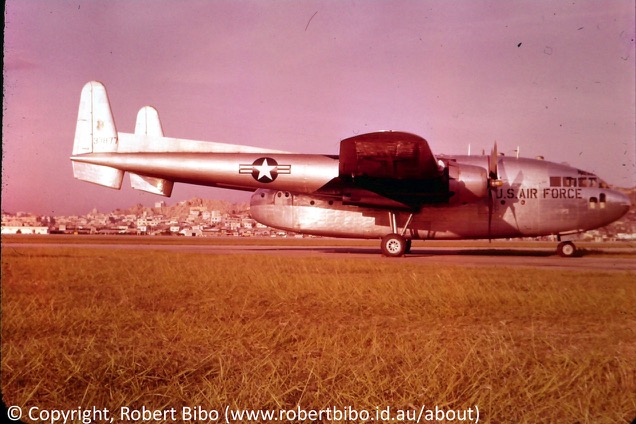Fairchild C-119G Flying Boxcar, (53-7877)