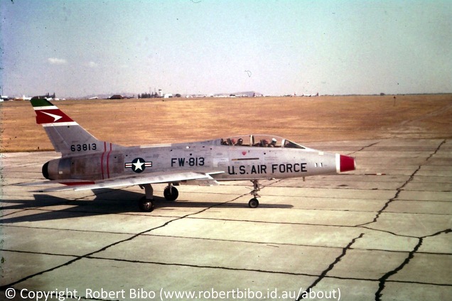 North American F-100F-10-NA Super Sabre, FW813 (56-3813)