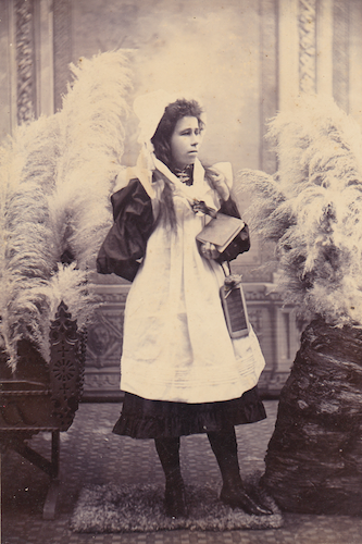 Katherine (age 27) in costume.